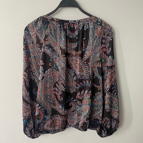 Anthropologie Maeve Paisley Blouse - Picture 4 of 4